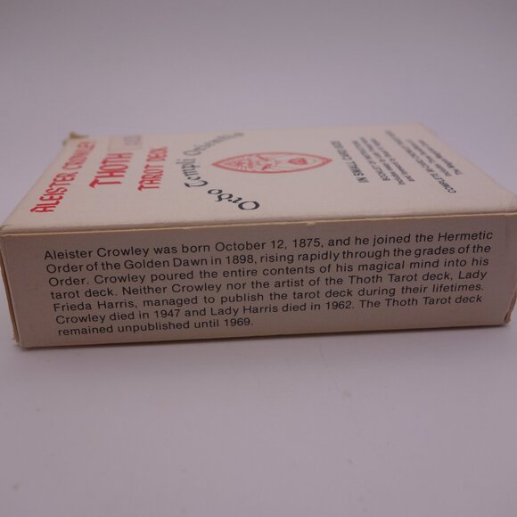 Aleister Crowley Thoth Tarot Deck In Small Card Size Complete 80-Card Tarot Deck - Picture 16 of 16